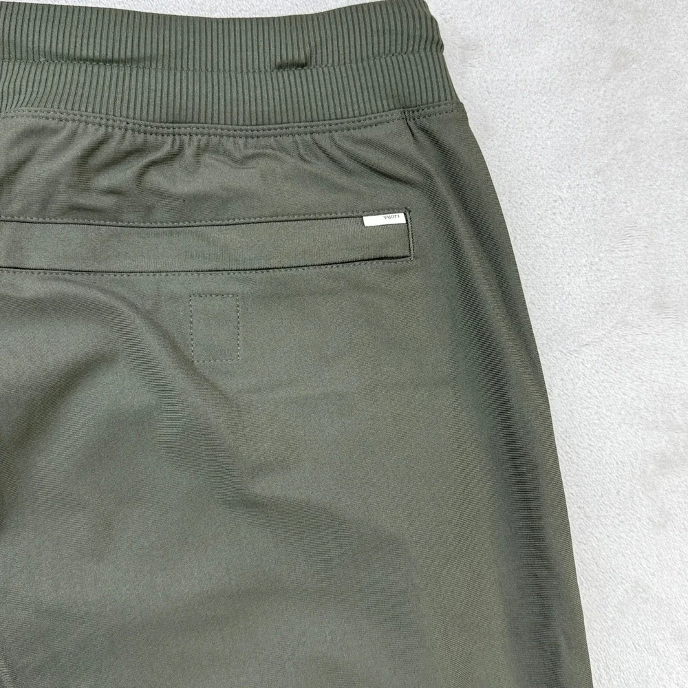 Vuori Meta Joggers Mens XL Olive Green Performance Activewear Pants V436 Casual